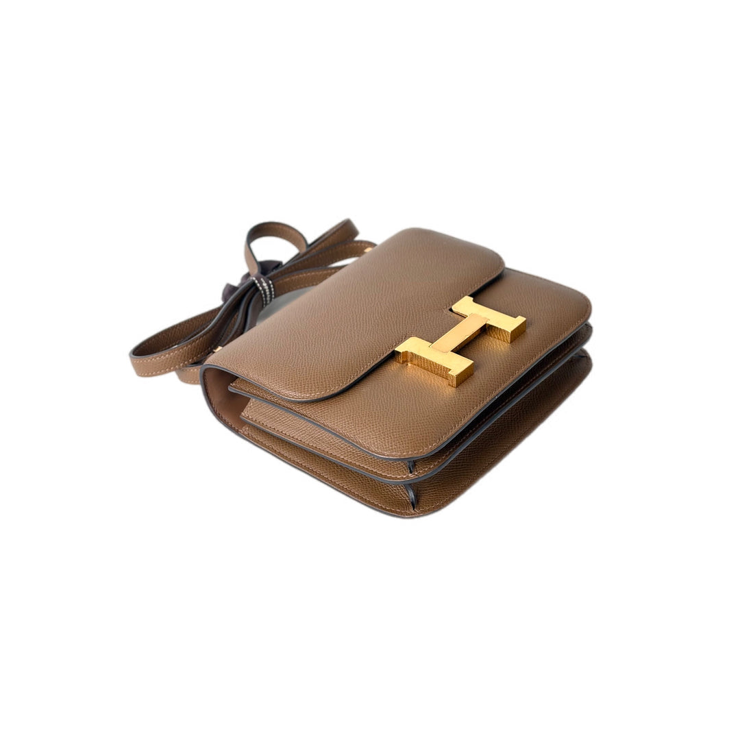 Hermes Constance Mini Bag Epsom Alezan