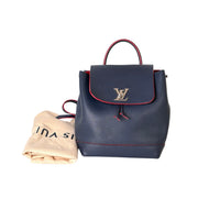 Louis Vuitton Lockme Navy Backpack Bag