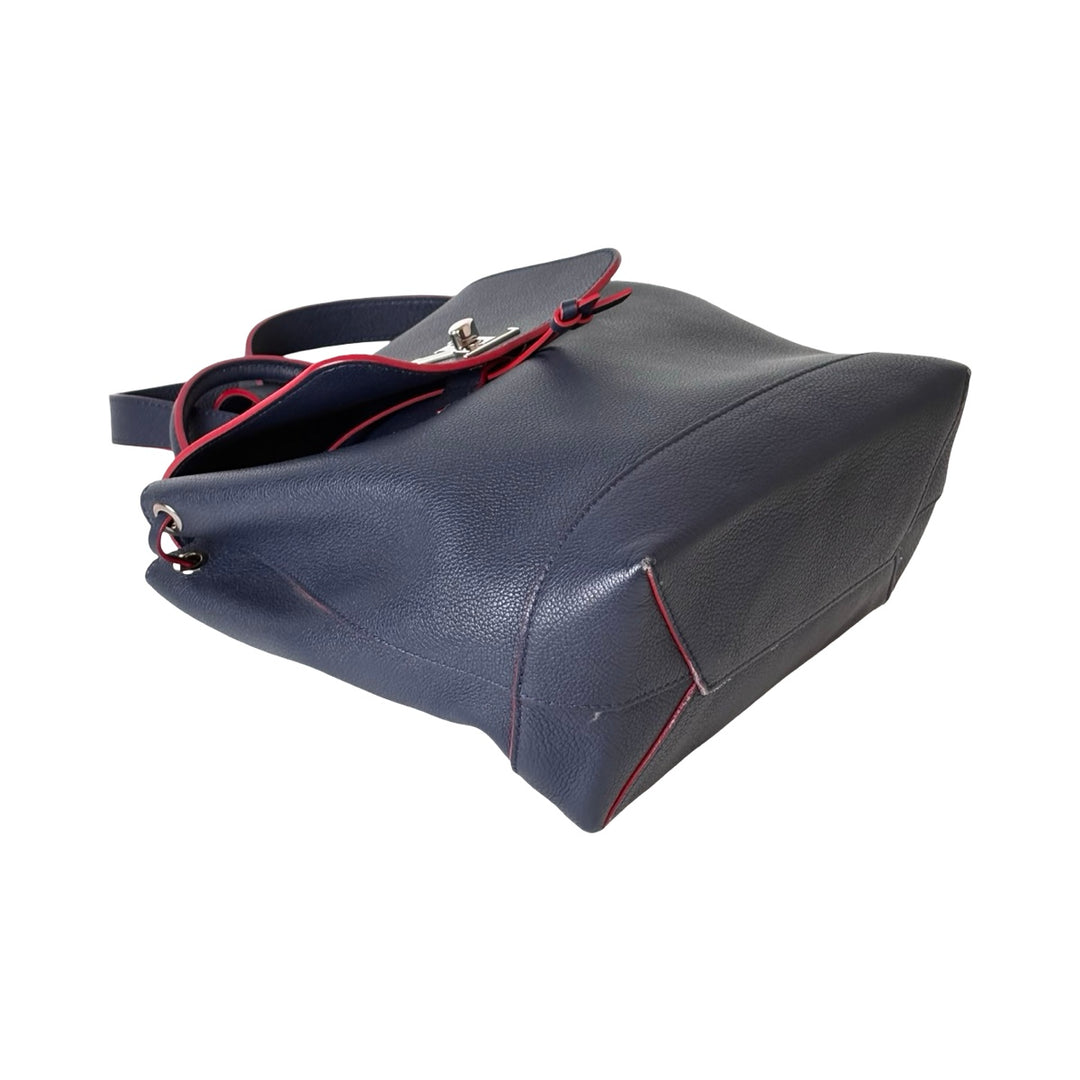 Louis Vuitton Lockme Navy Backpack Bag