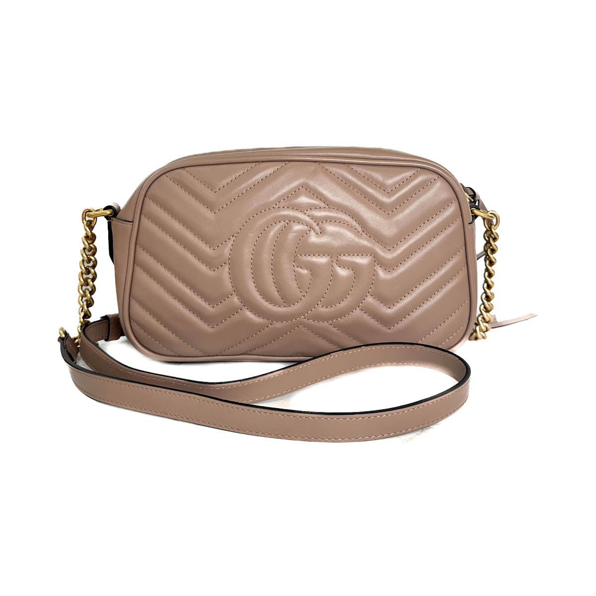 Gucci Marmont Small Camera Bag Nude Pink