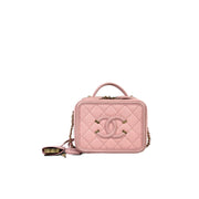 Chanel Vanity Box Mini Pink Caviar