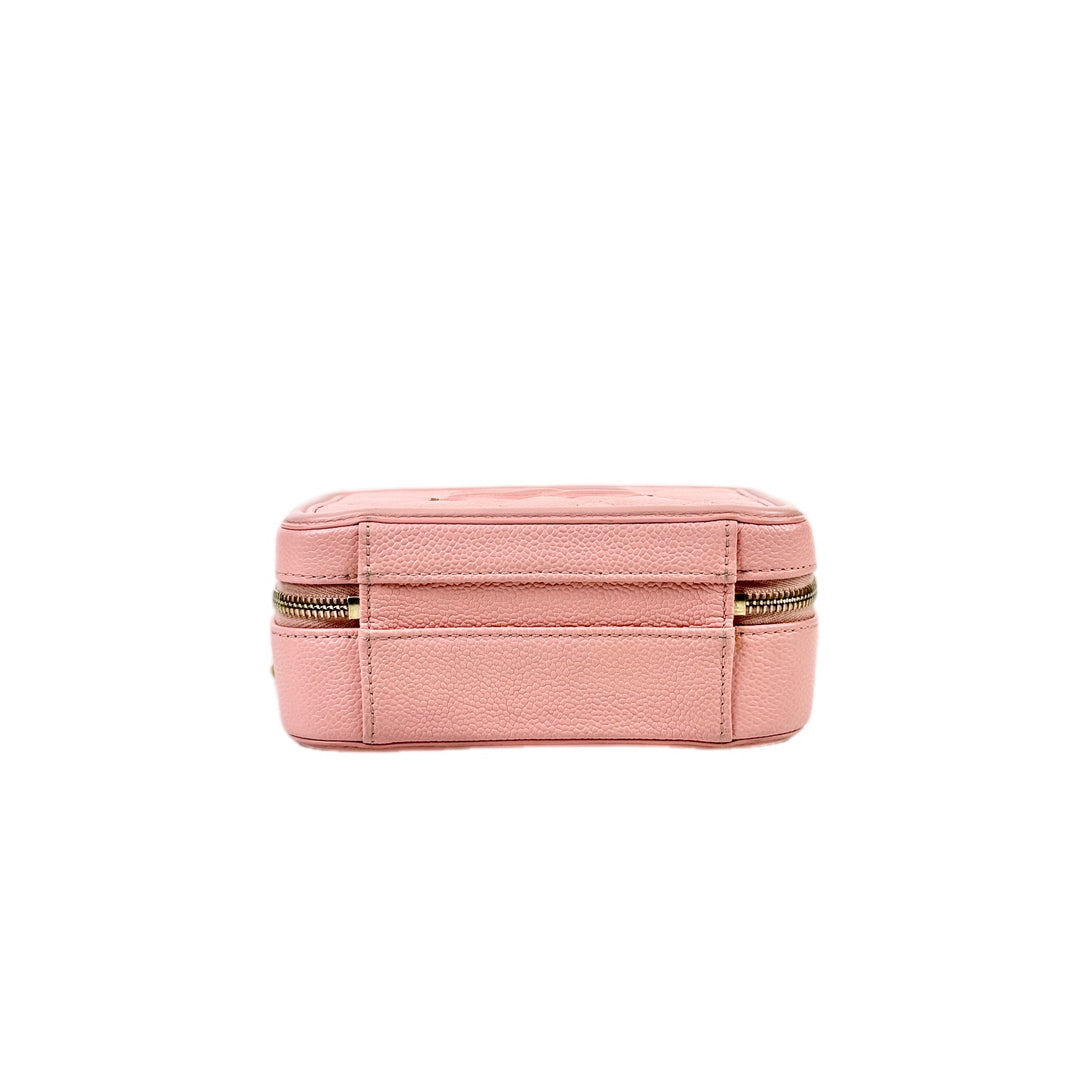 Chanel Vanity Box Mini Pink Caviar