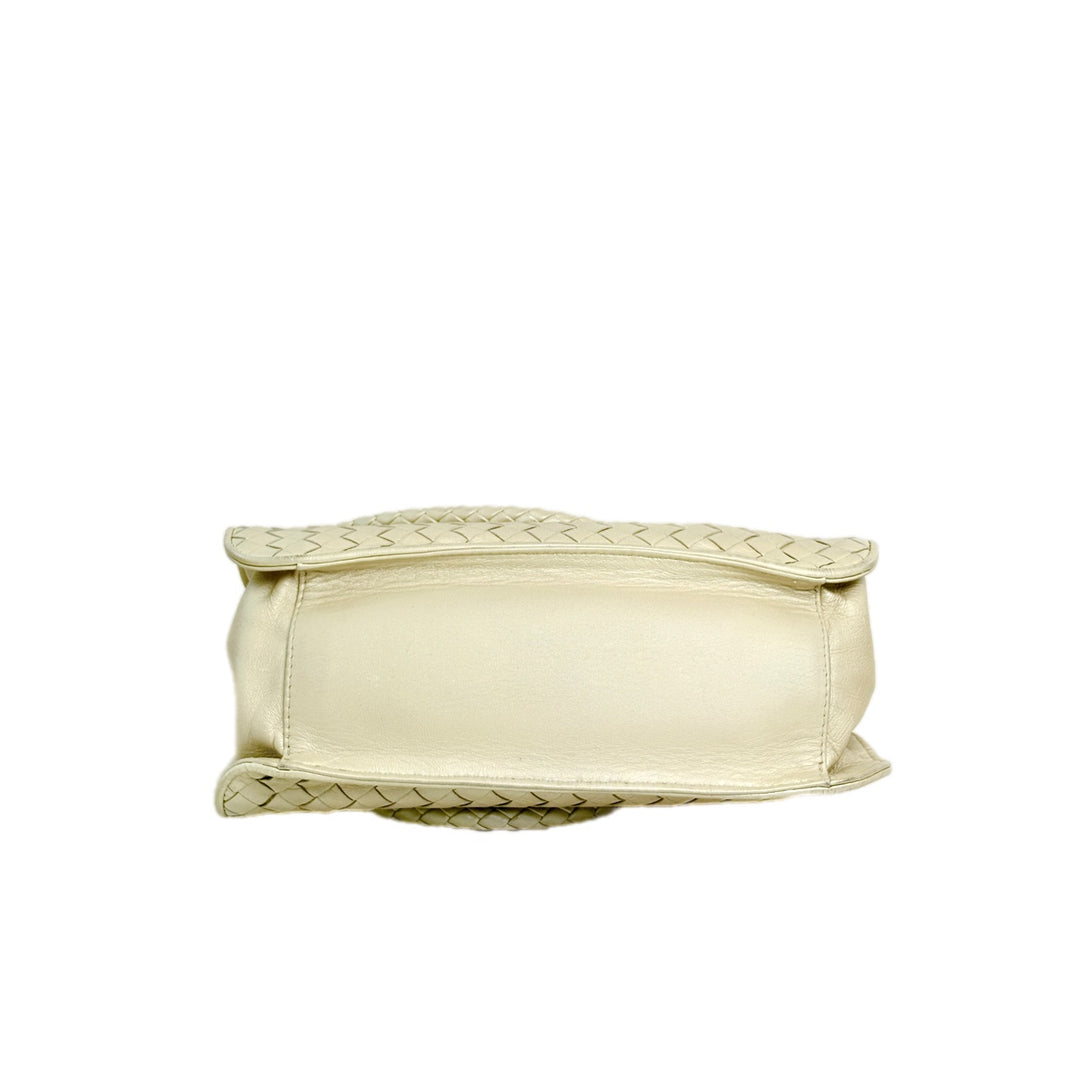 Bottega Veneta Vintage Champagne Parachute Bag