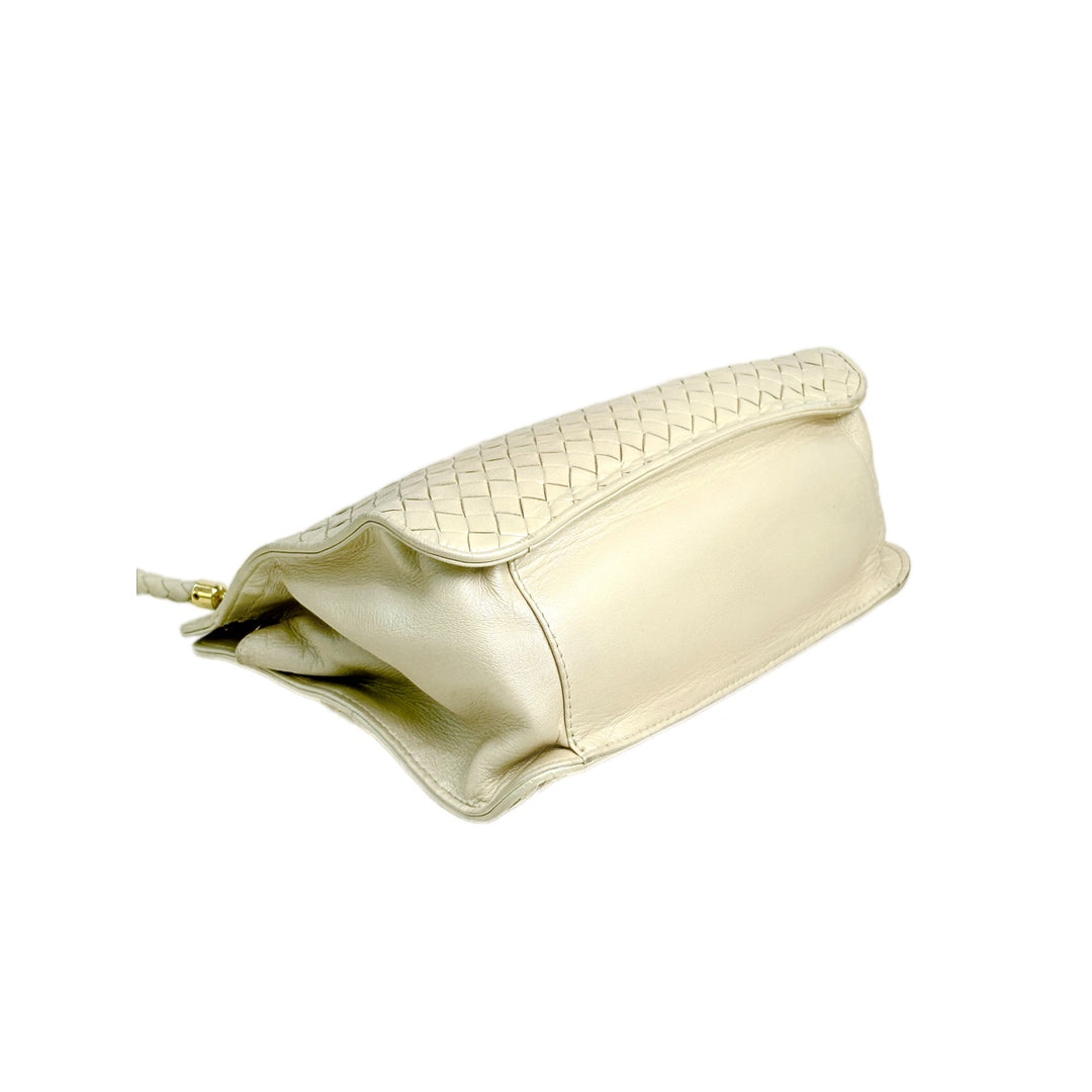 Bottega Veneta Vintage Champagne Parachute Bag