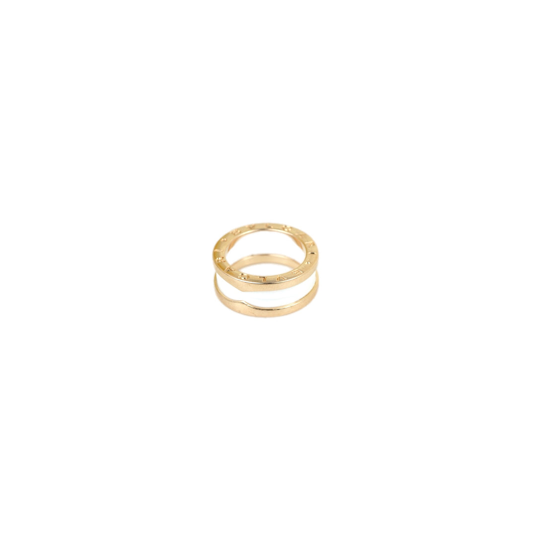 Bvlgari B Zero1 Ring Ceramic White 48#