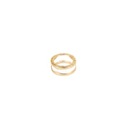 Bvlgari B Zero1 Ring Ceramic White 48#