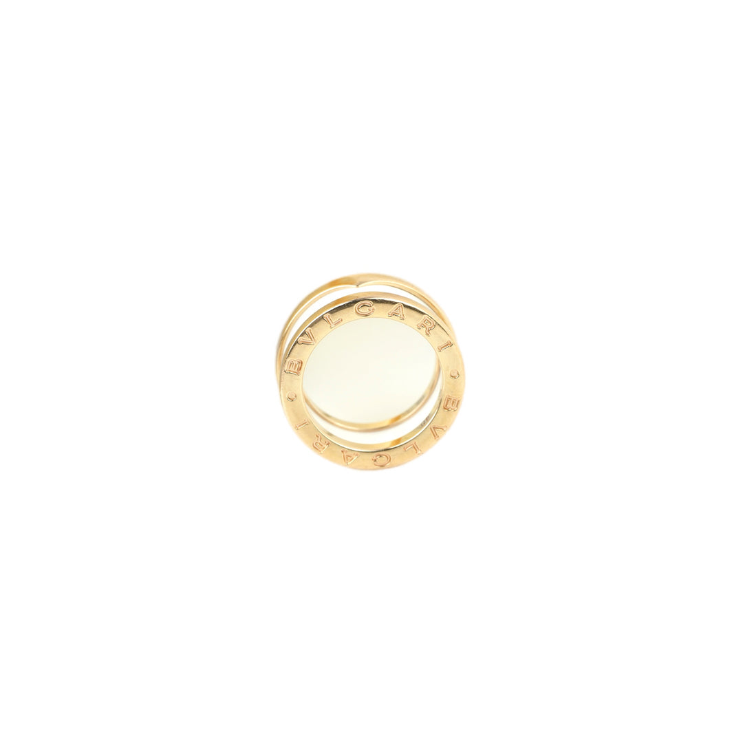Bvlgari B Zero1 Ring Ceramic White 48#
