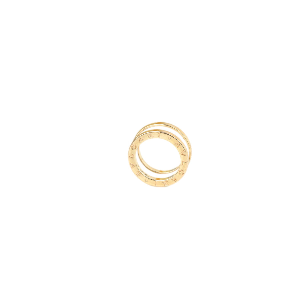 Bvlgari B Zero1 Ring Ceramic White 48#
