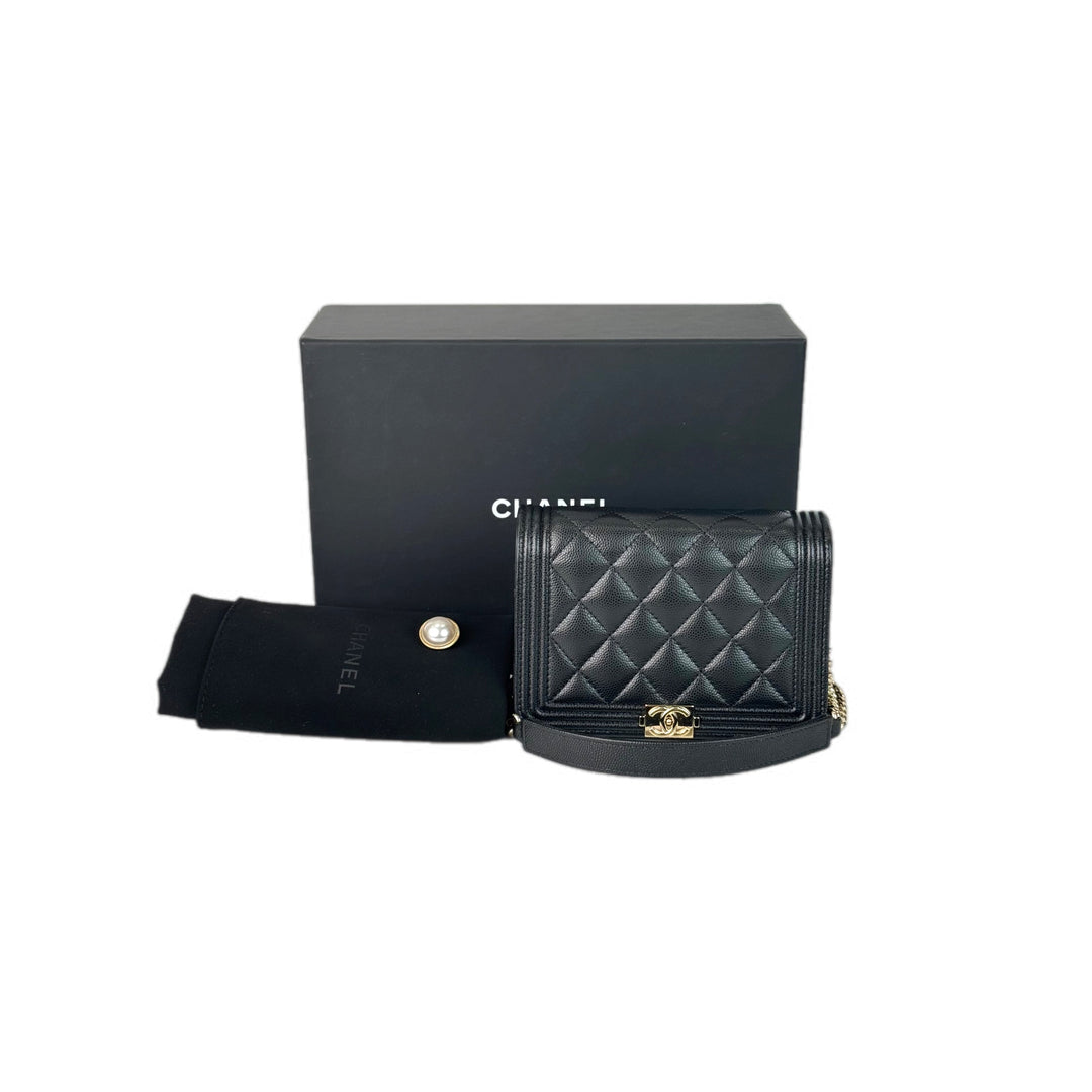 Chanel Leboy Mini Black WOC Bag