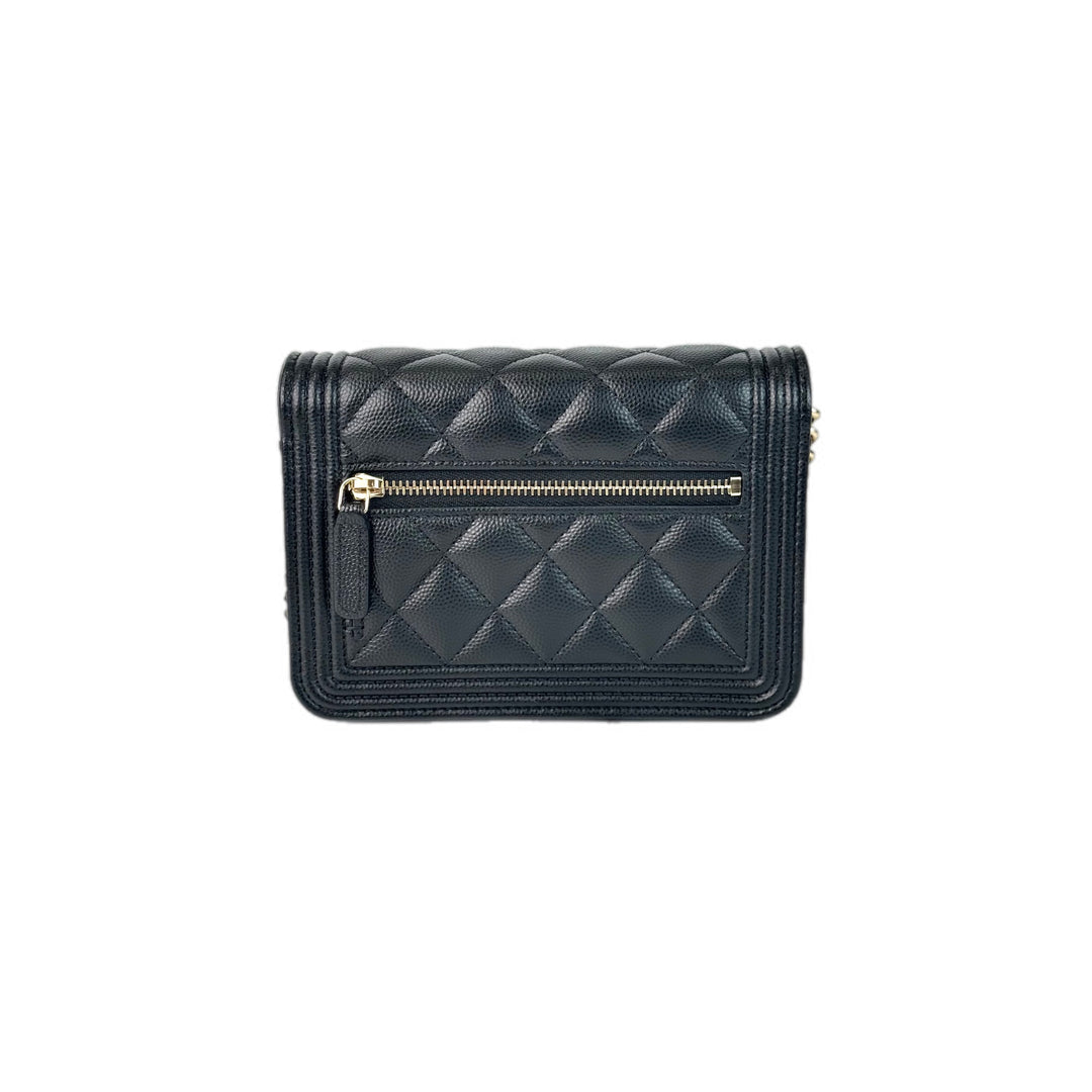 Chanel Leboy Mini Black WOC Bag