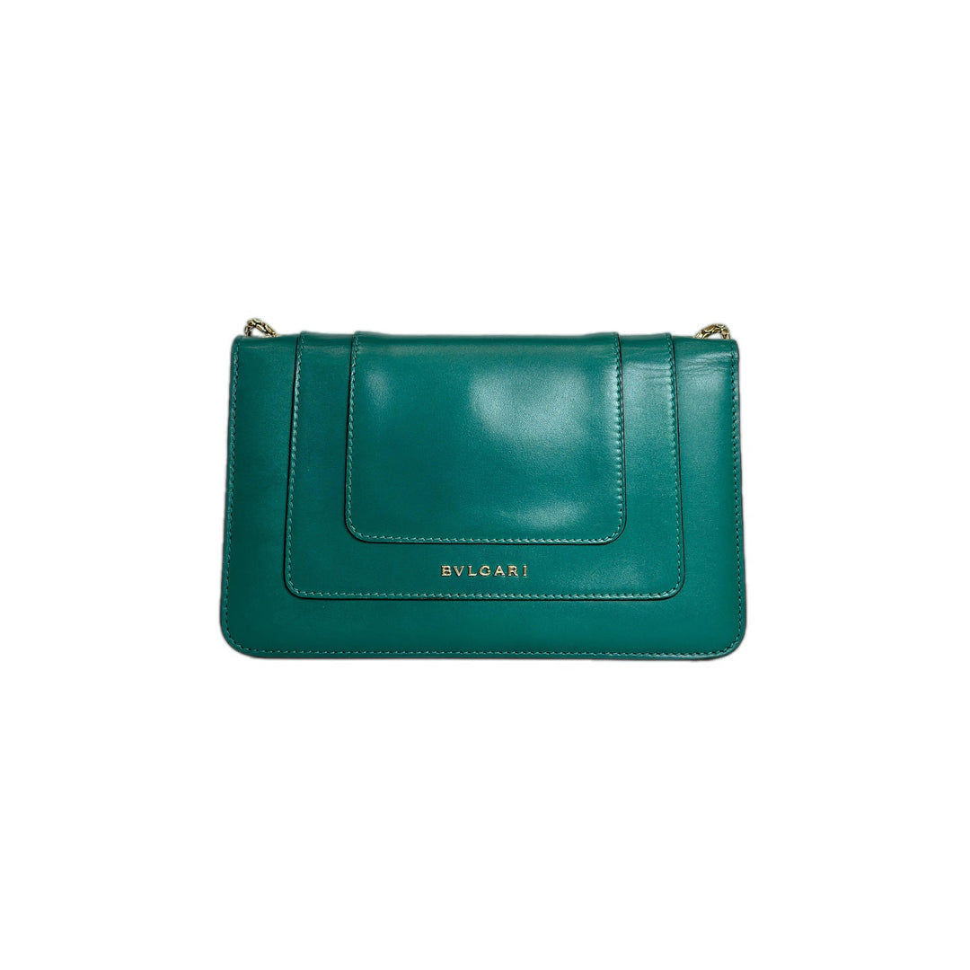 Bvlgari Serpenti Green Chain Bag