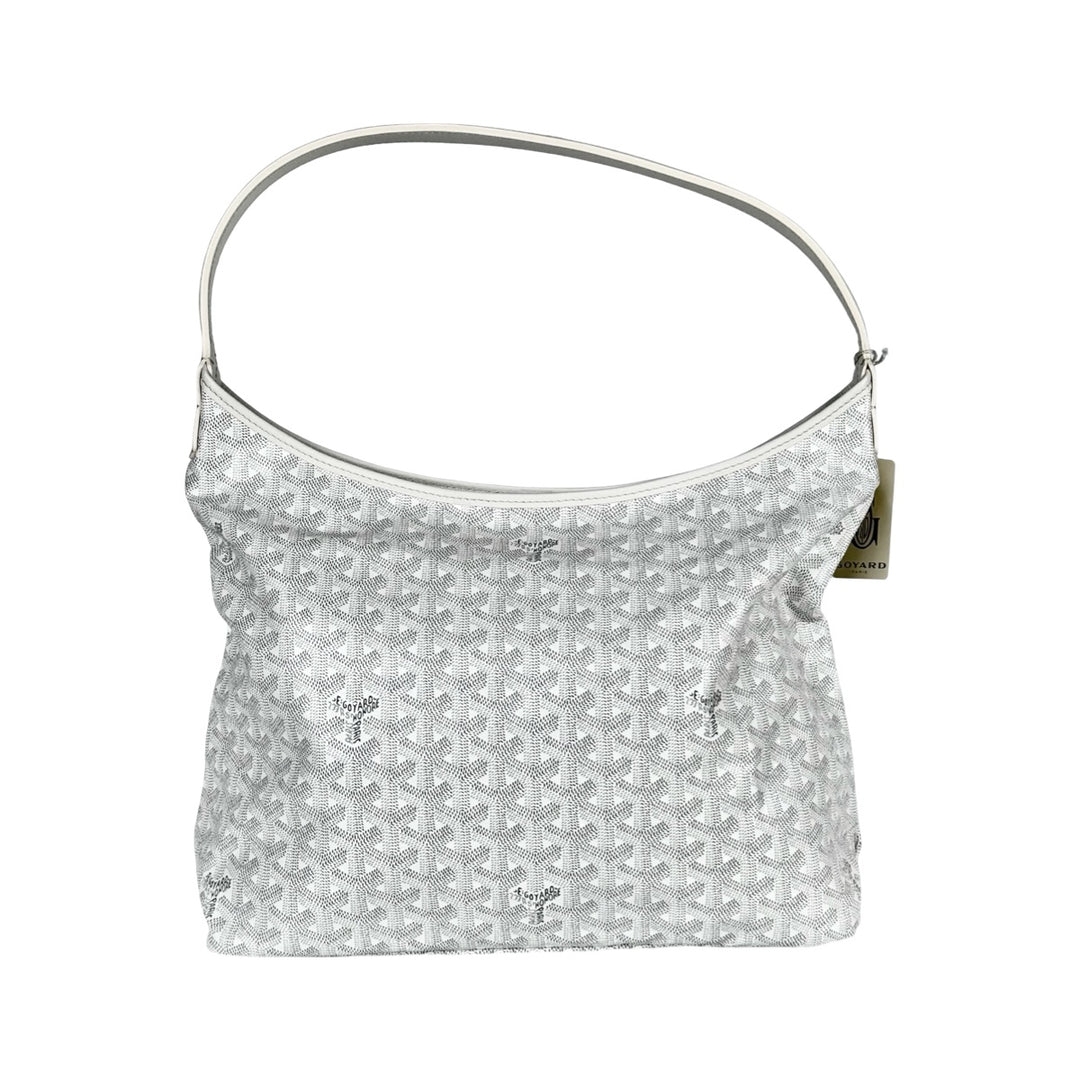 Goyard Boheme White Hobo Bag