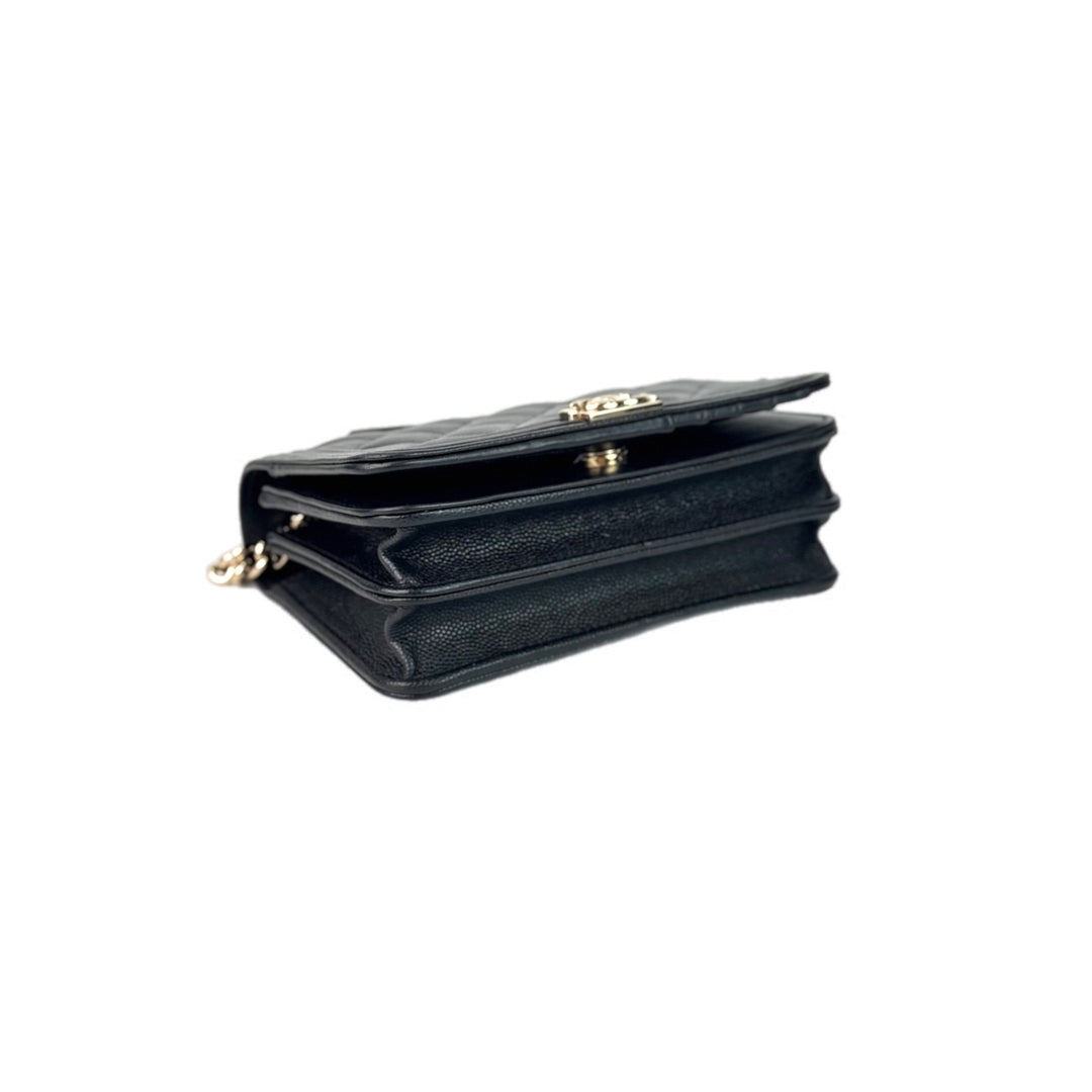 Chanel Leboy Mini Black WOC Bag