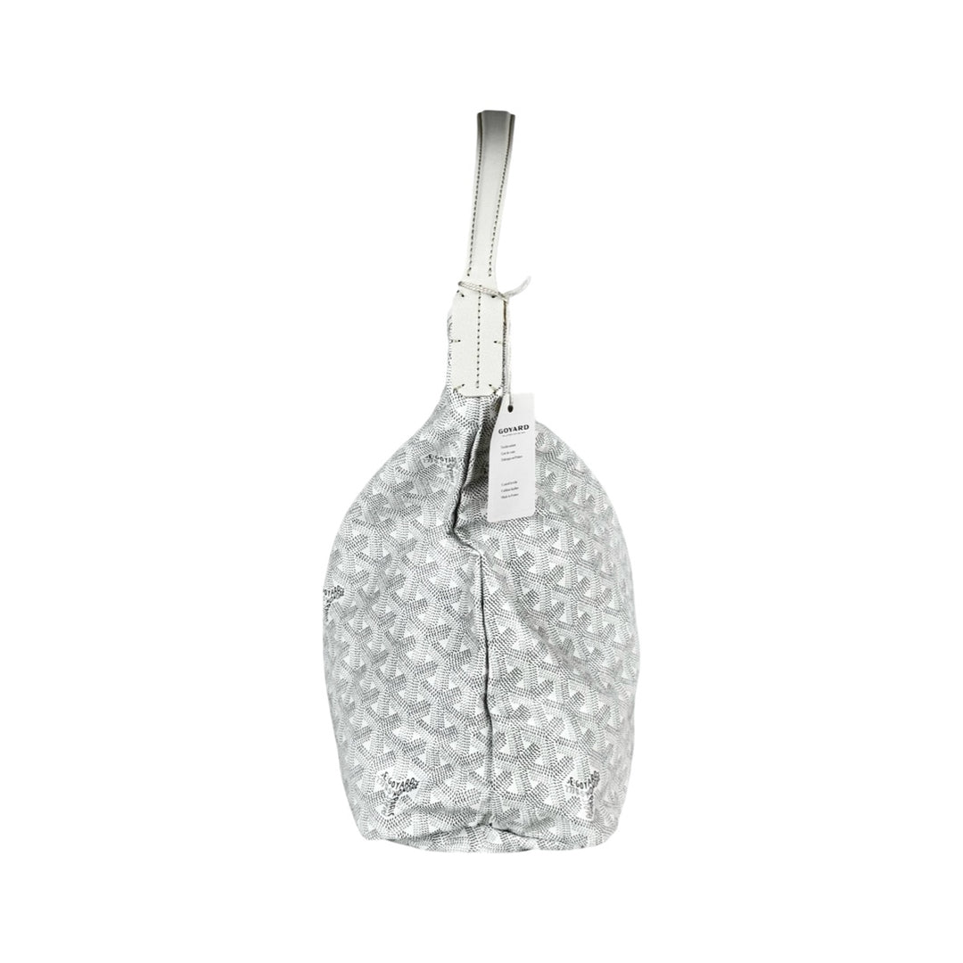 Goyard Boheme White Hobo Bag