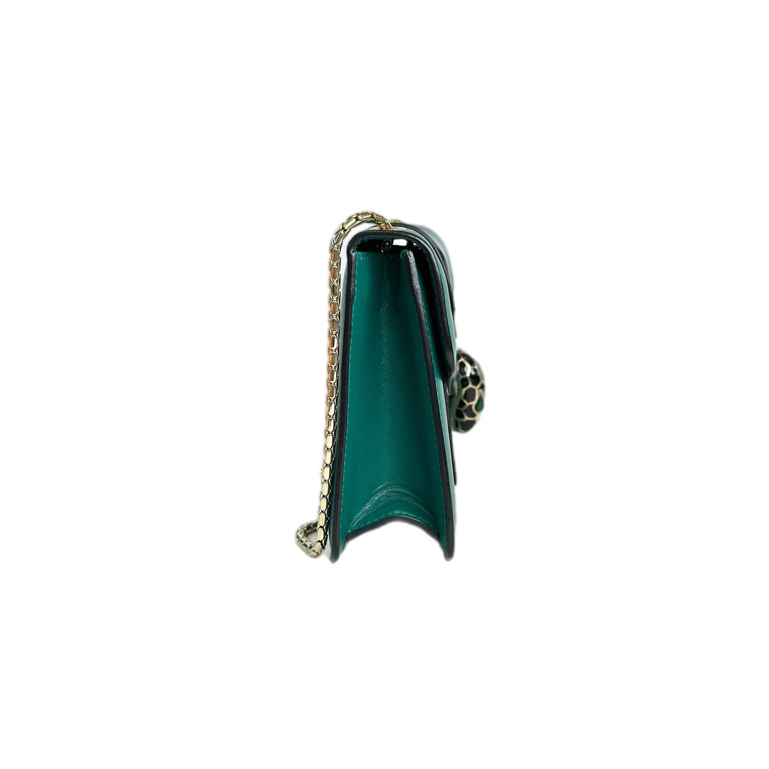 Bvlgari Serpenti Green Chain Bag