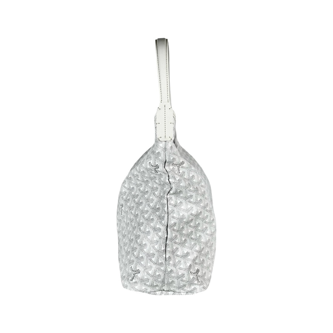 Goyard Boheme White Hobo Bag