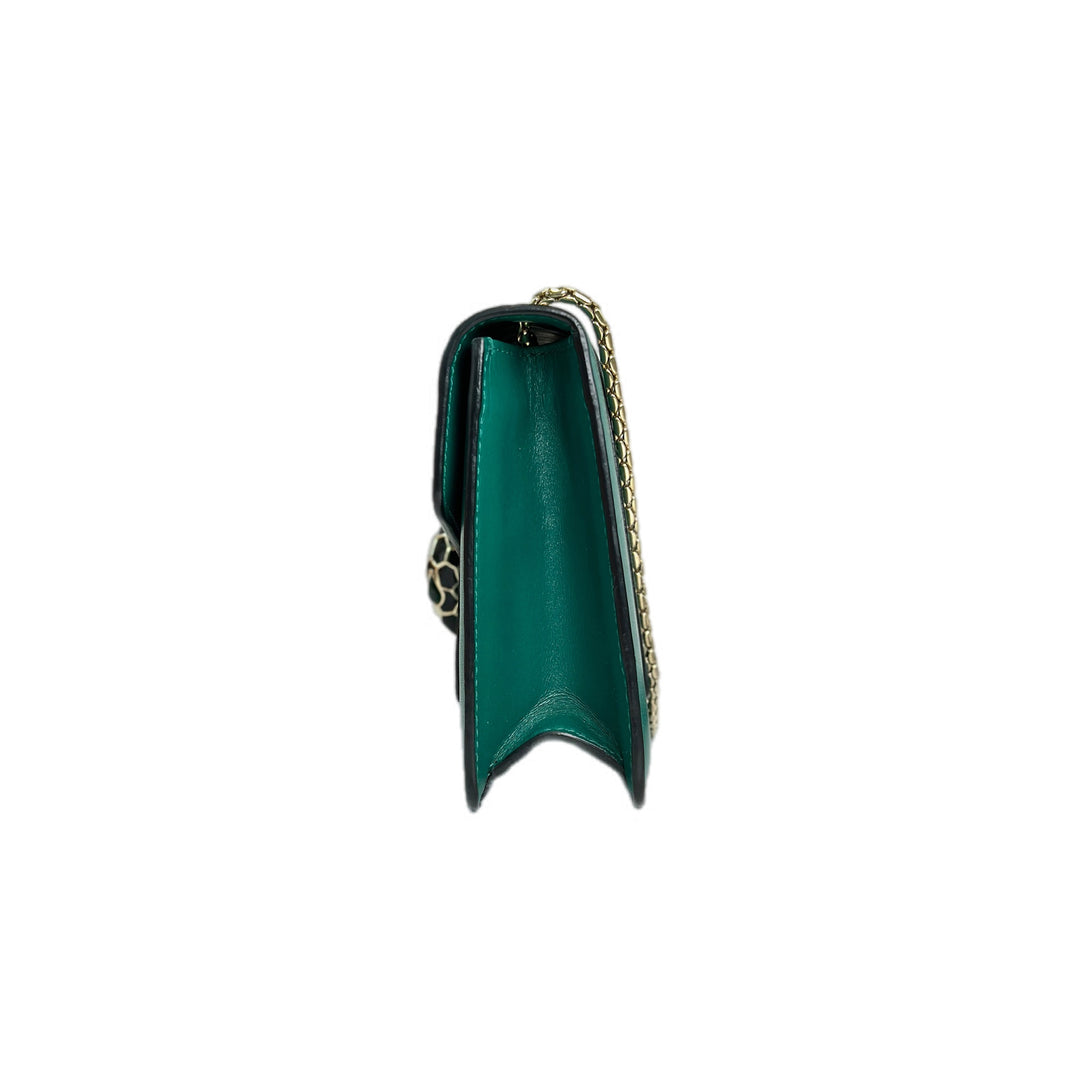 Bvlgari Serpenti Green Chain Bag
