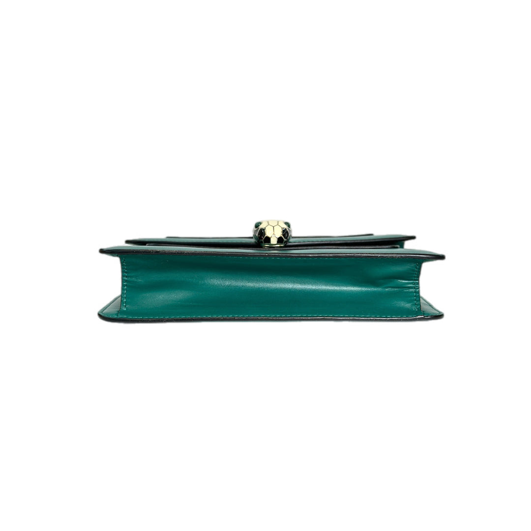 Bvlgari Serpenti Green Chain Bag