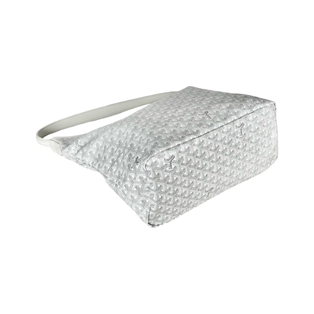 Goyard Boheme White Hobo Bag