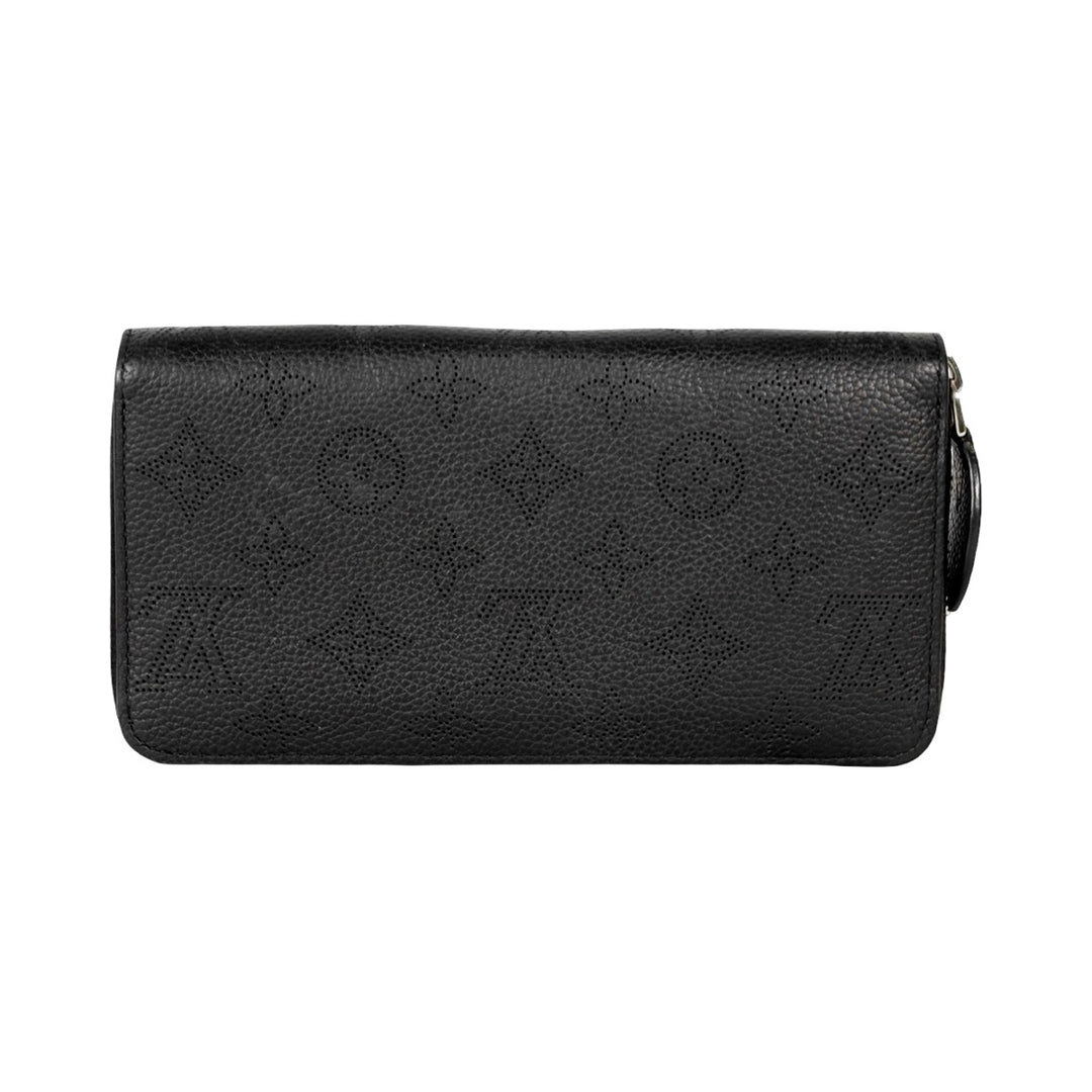 Louis Vuitton Black Long Zip Wallet