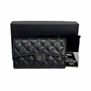 Chanel Black Long Classic Wallet - Jiaxyk