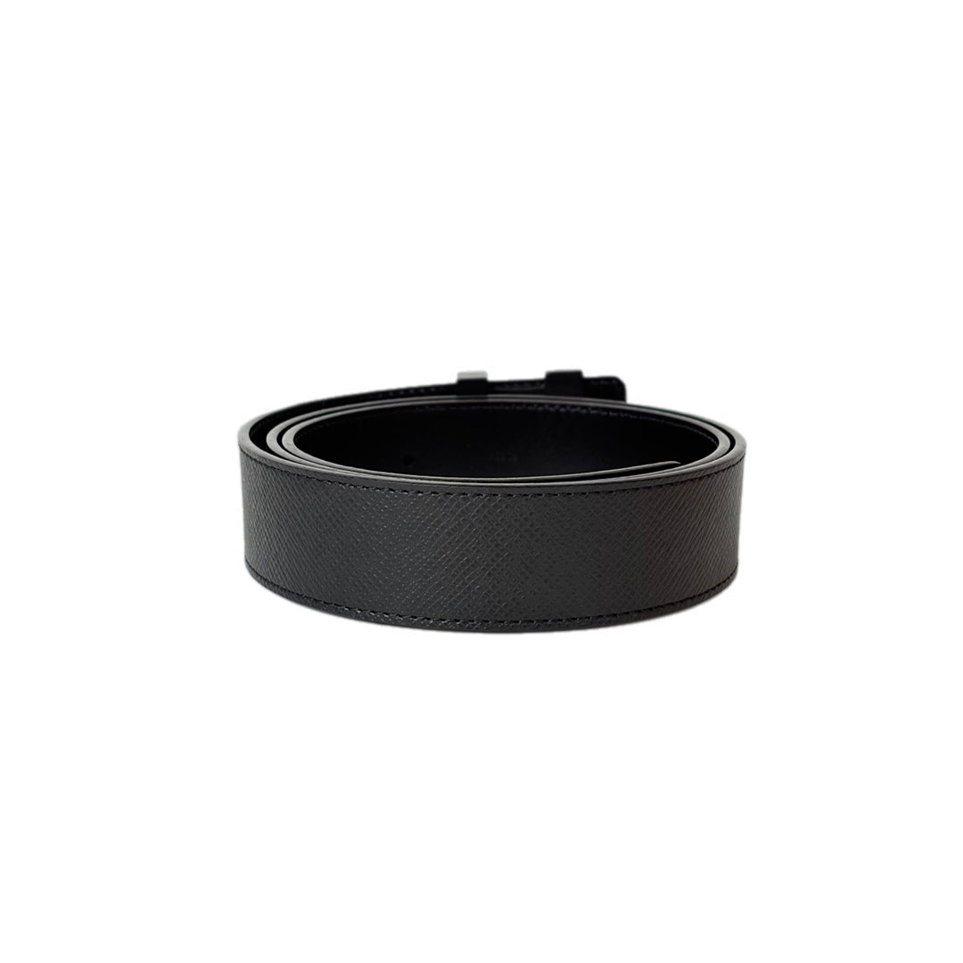 Louis Vuitton Black Buckle Belt #90