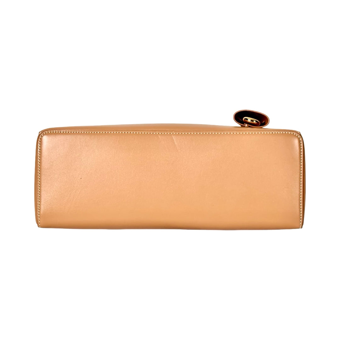 Loro Piana Saddle Calfskin Extra Bag L27 Beige Bignet