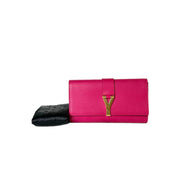 YSL Clutch Red Y Calfskin Bag