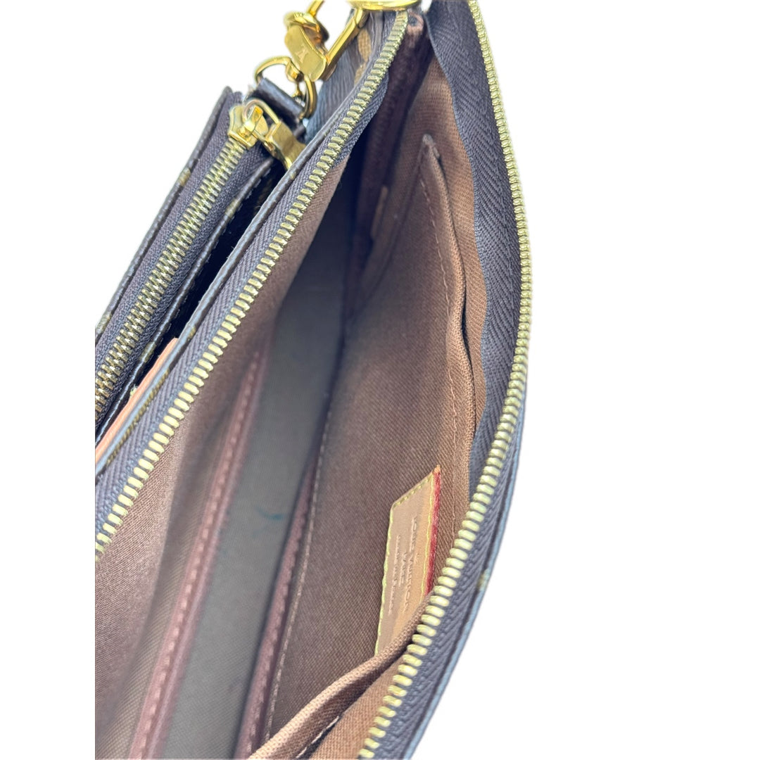 Louis Vuitton Pochette Accessoires Bag Multi Monogram Pink Strap