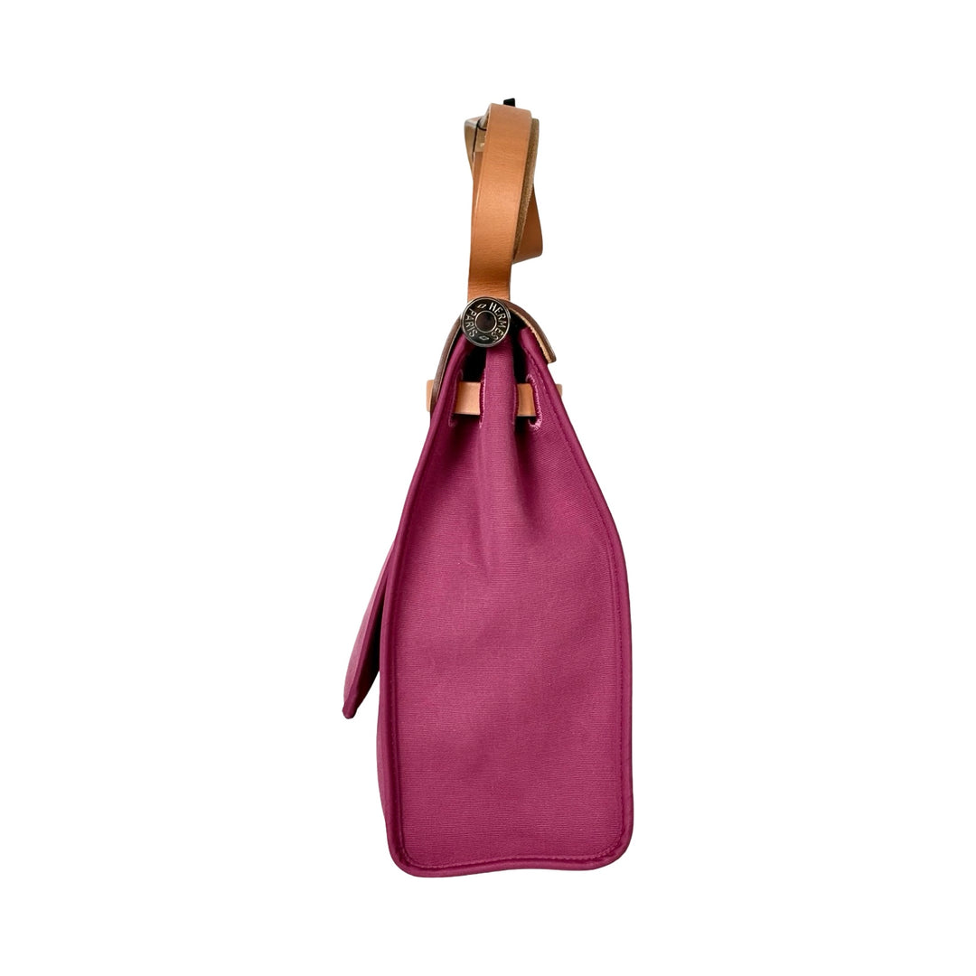 Hermes Herbag Zip 31 Rose Purple Bag