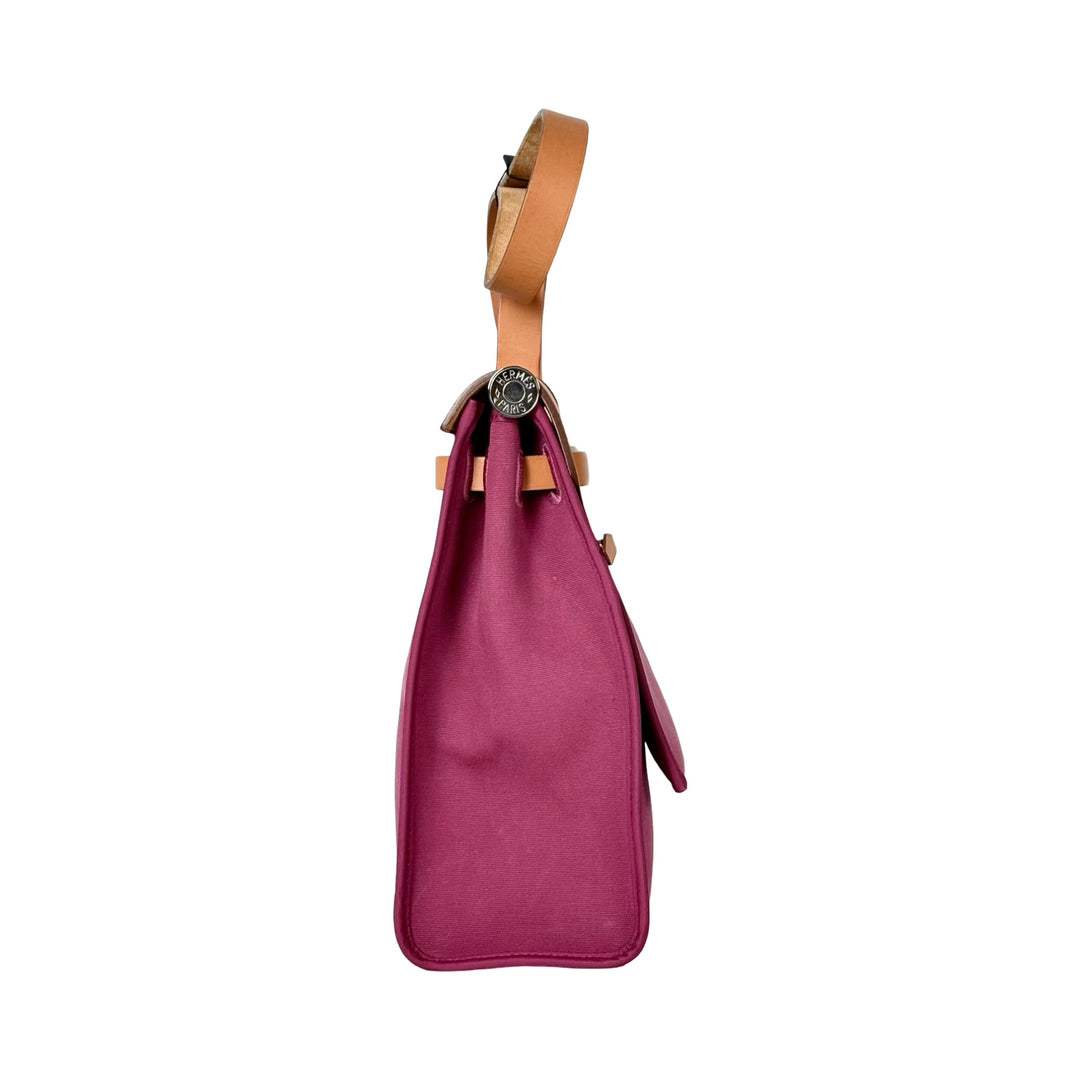 Hermes Herbag Zip 31 Rose Purple Bag