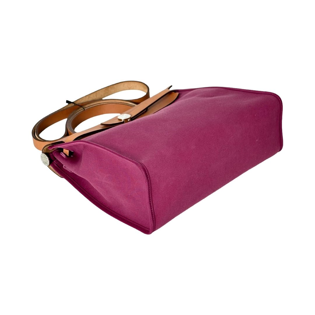 Hermes Herbag Zip 31 Rose Purple Bag
