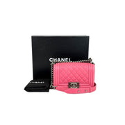 Chanel Leboy Small Pink Bag