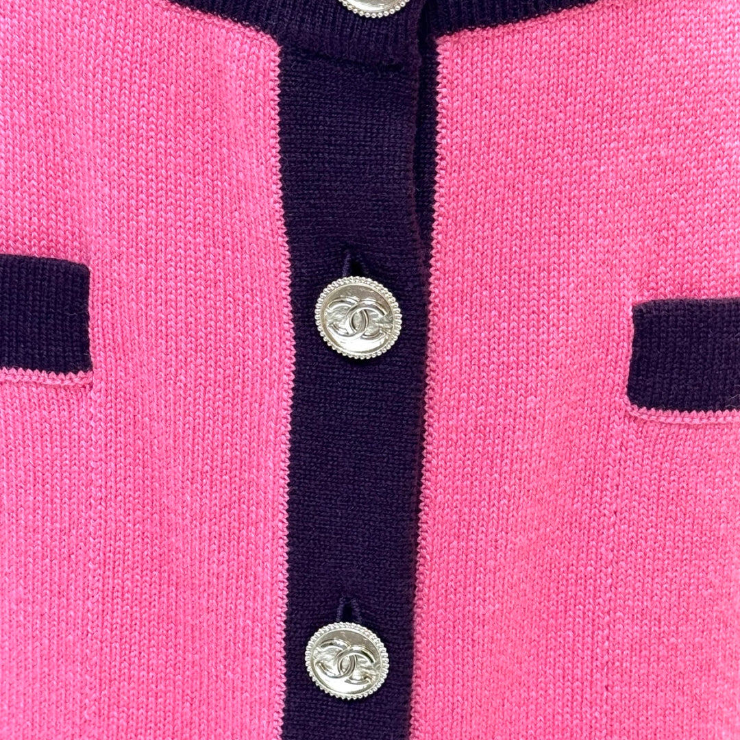 Chanel 20A Peach Cashmere Skirt #34