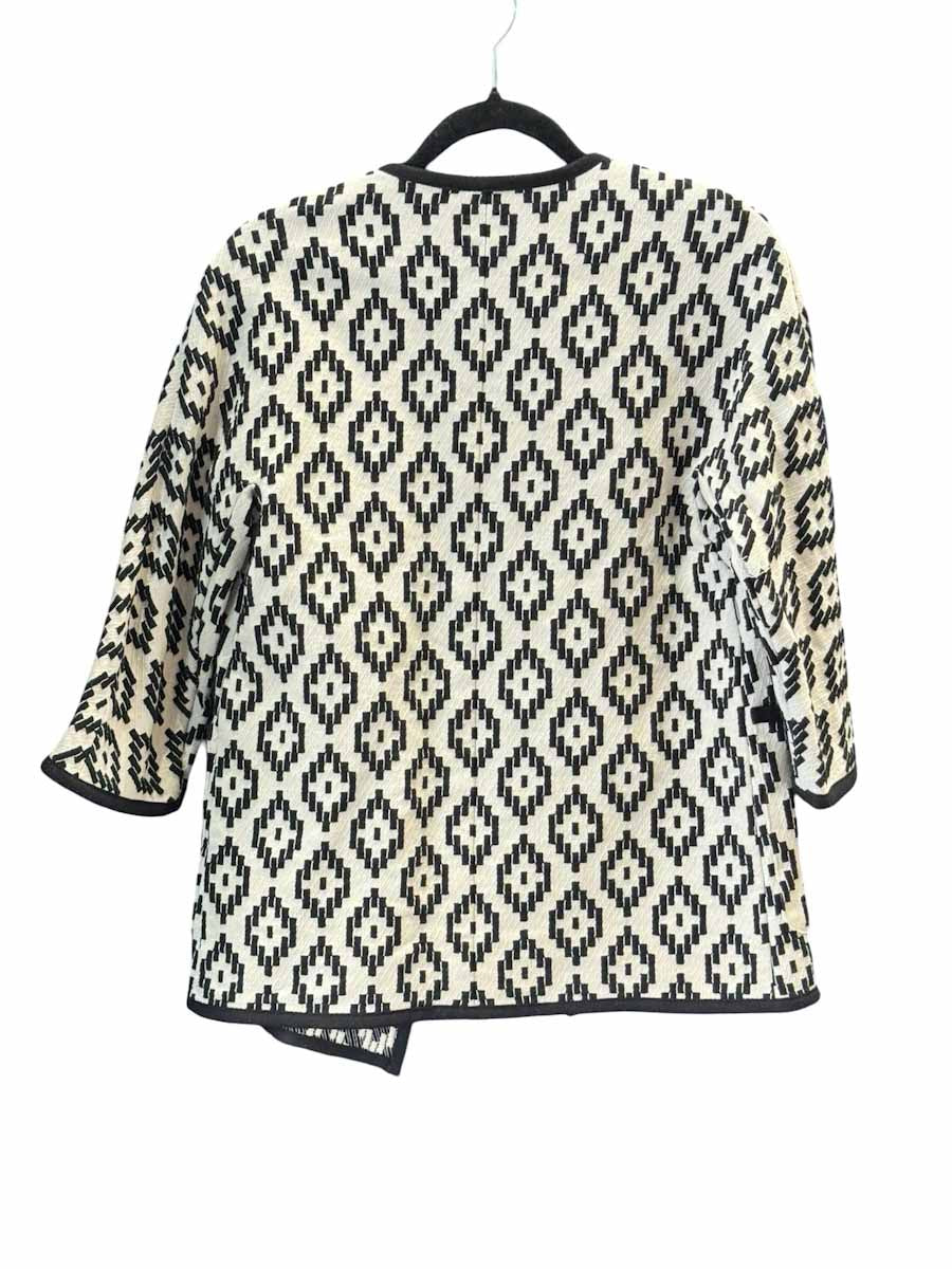 Max Mara Jacket Cotton Black White - Jiaxyk