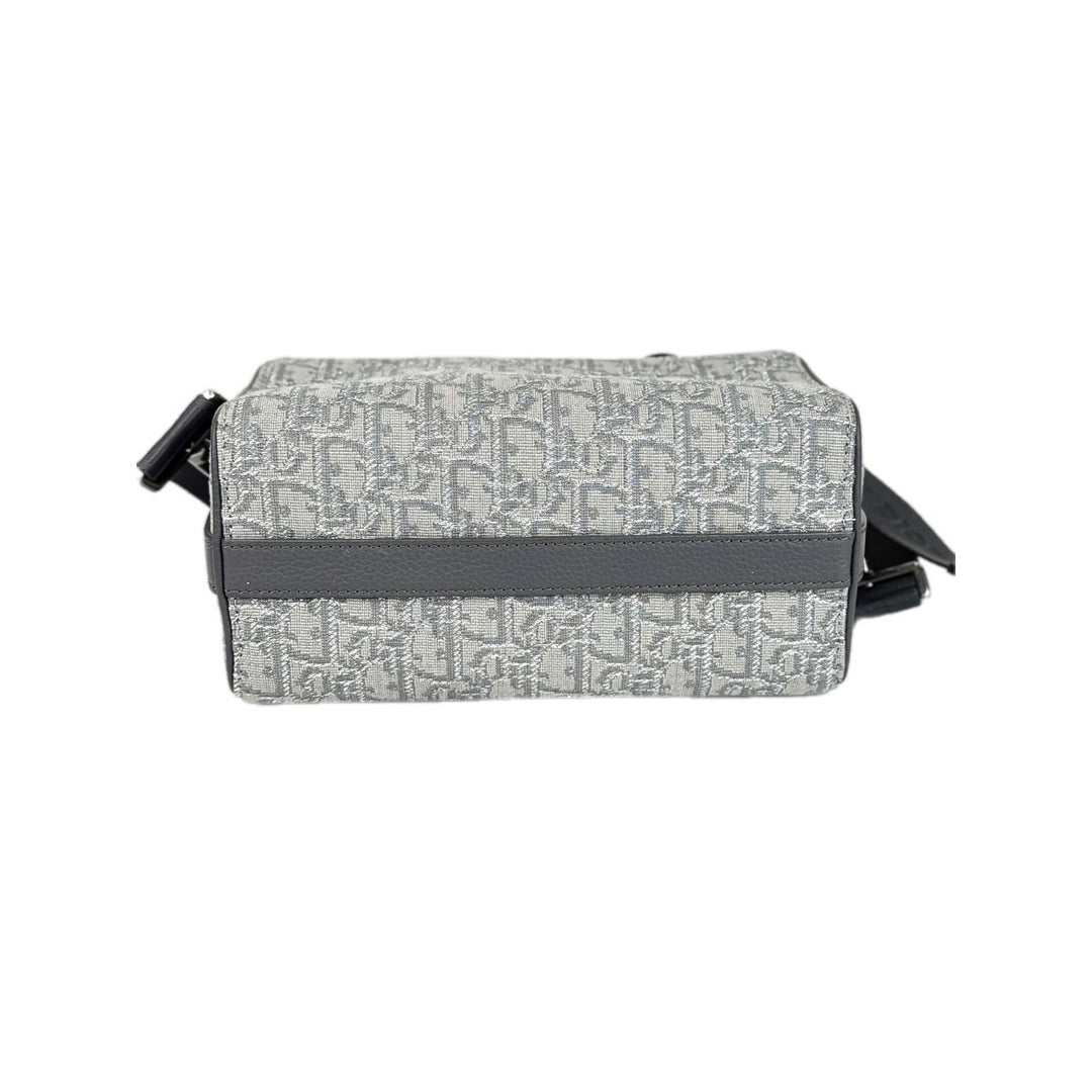 Dior Grey Oblique Lingot 22 Bag