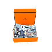 Hermes Used Silk Twilly