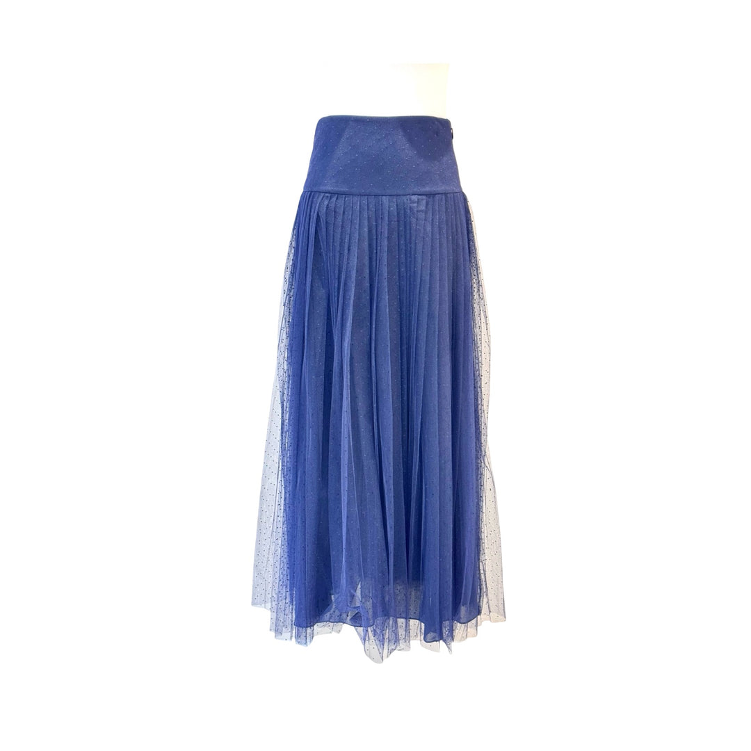 Dior Black Mid-Length Pleated  Skirt #34