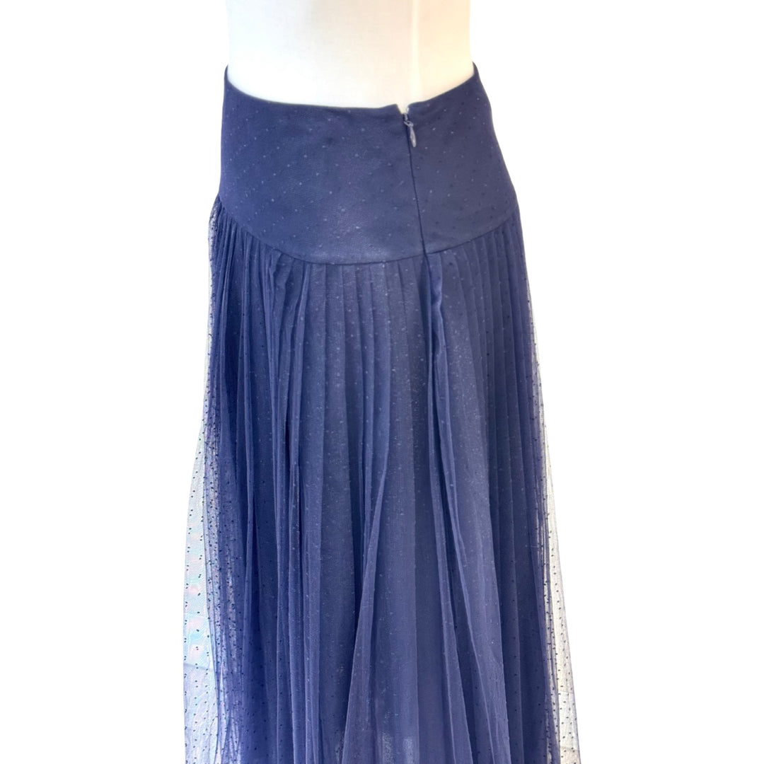 Dior Black Mid-Length Pleated  Skirt #34