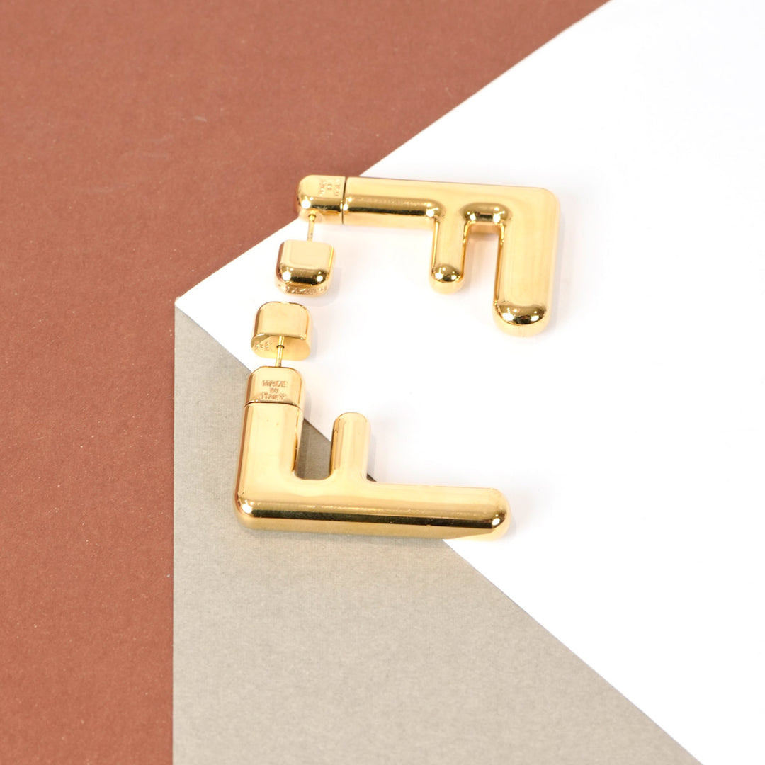 Fendi FF Drop Earrings