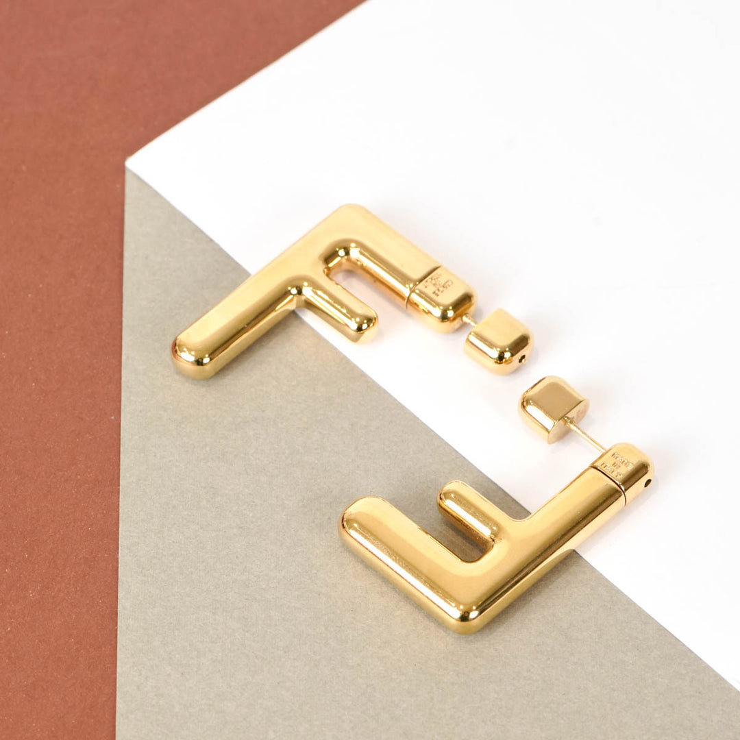 Fendi FF Drop Earrings