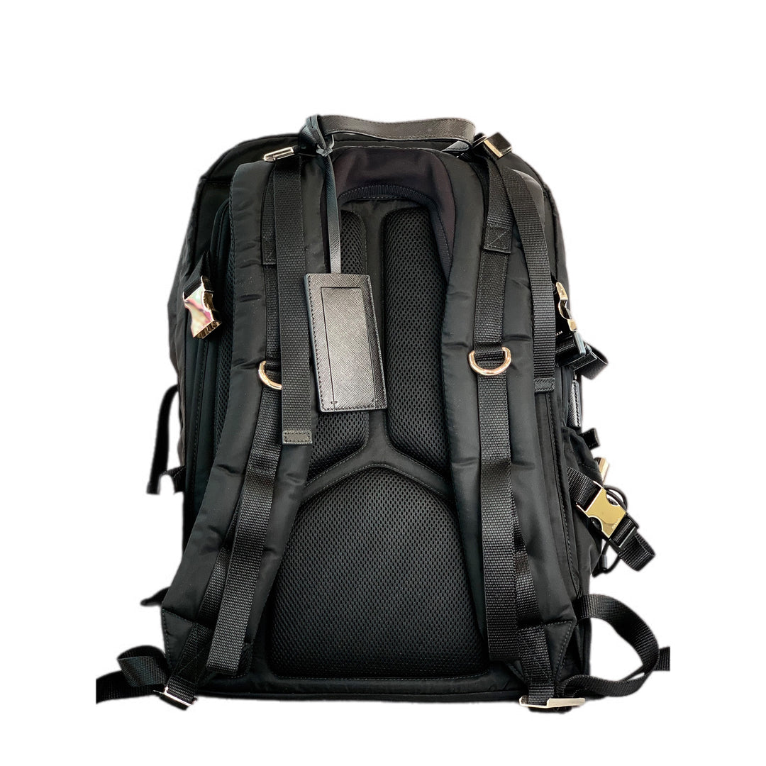 Prada Re-Nylon Black Backpack Bag