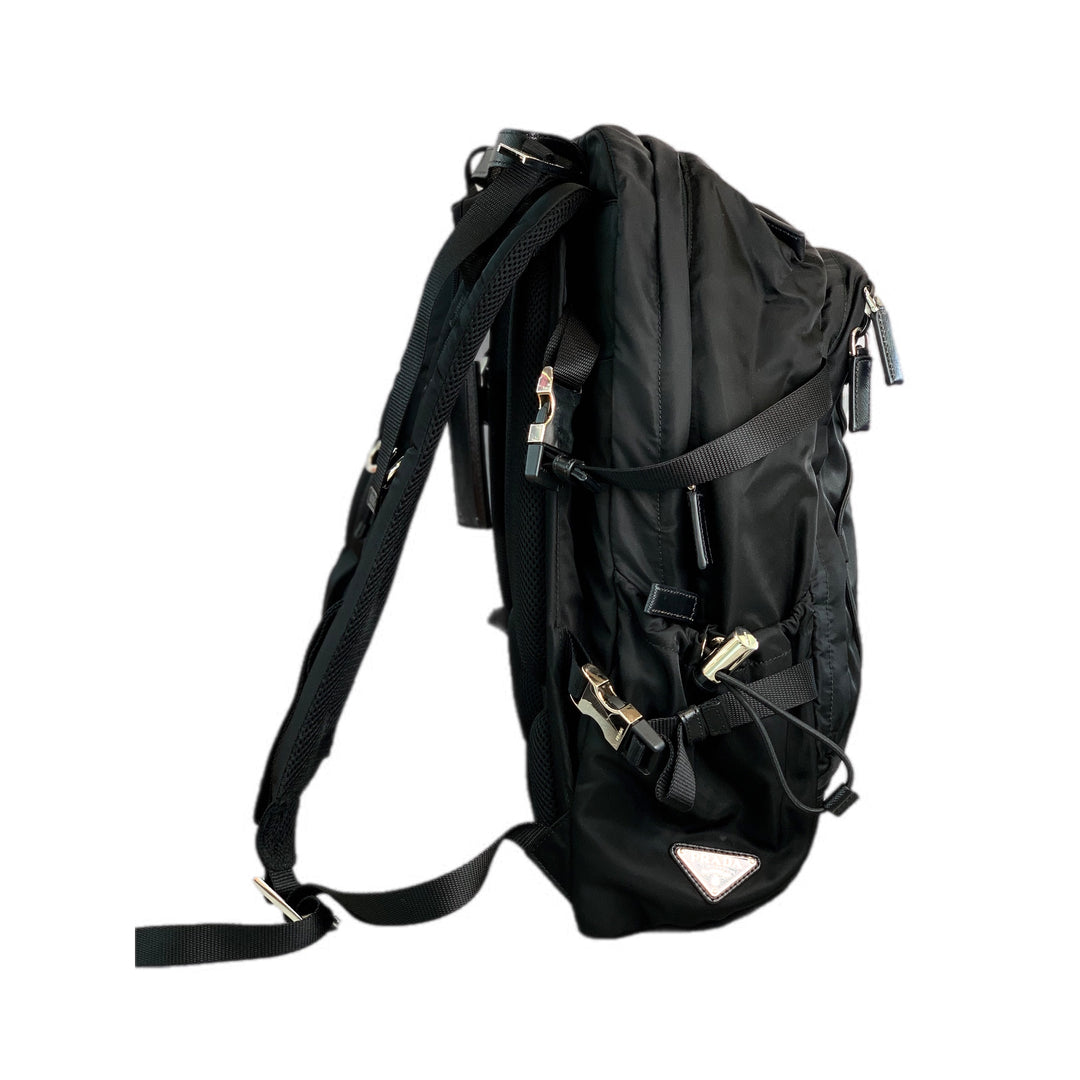 Prada Re-Nylon Black Backpack Bag