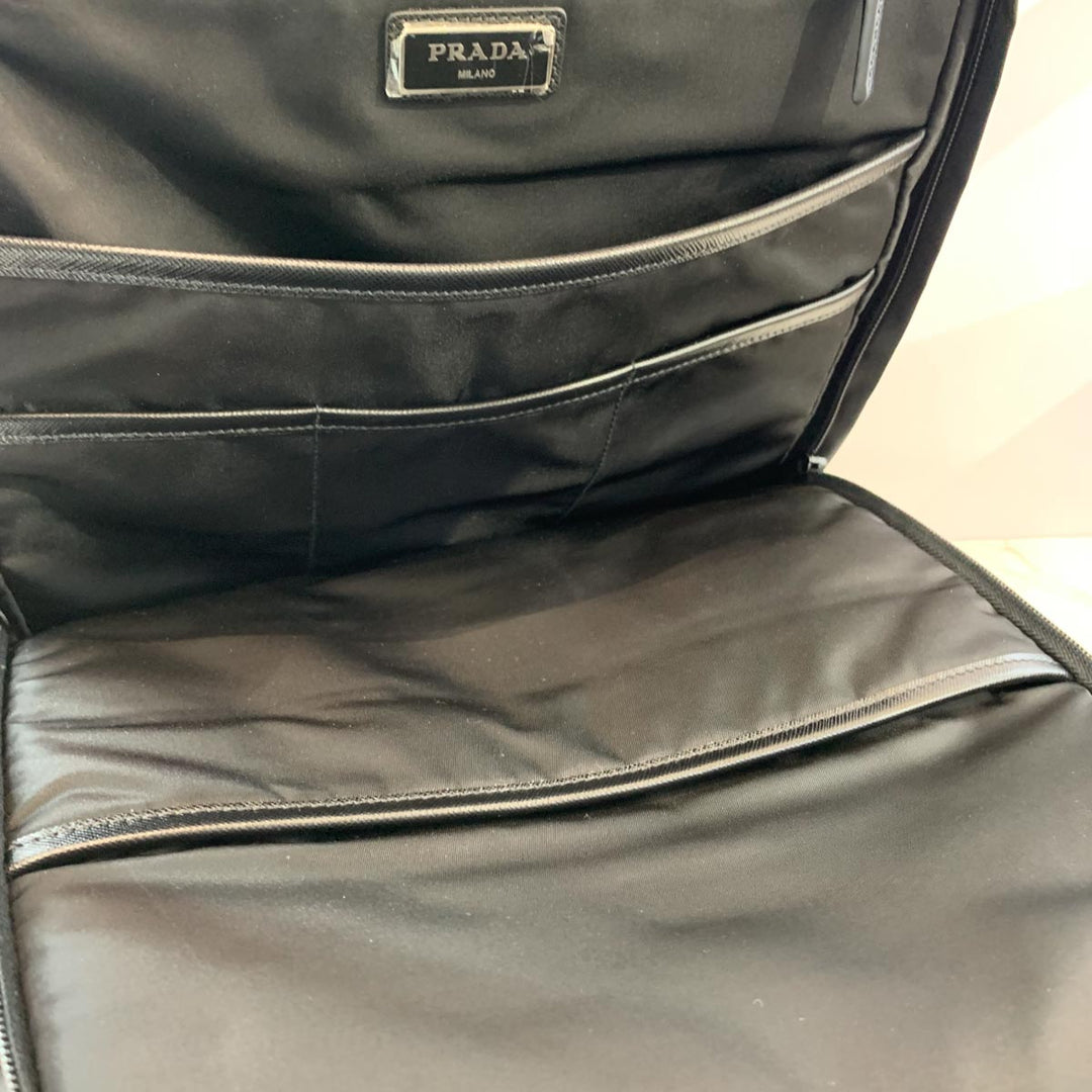 Prada Re-Nylon Black Backpack Bag
