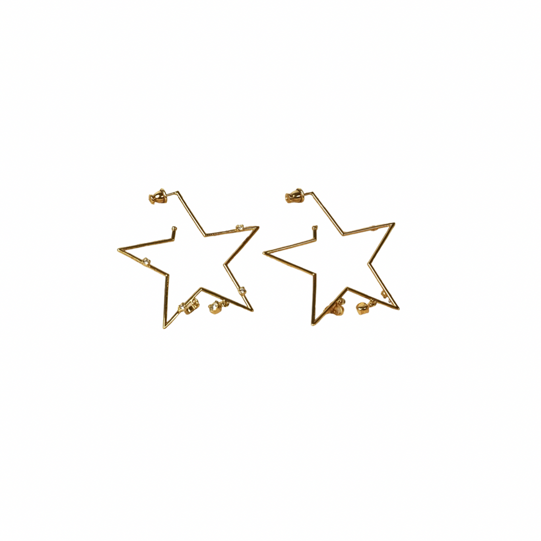 Dior Open Star  Earrings