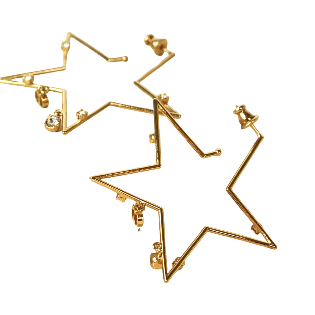Dior Open Star  Earrings