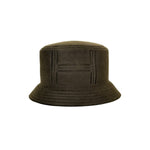 Pre-owned Hermes Dalton H Hat Lapin in Dark Green