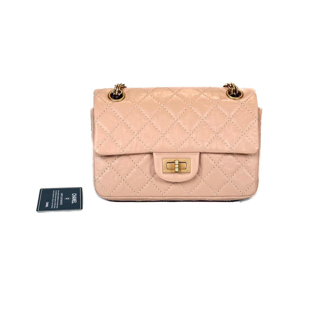 Chanel Reissue Mini Cream Chain Bag