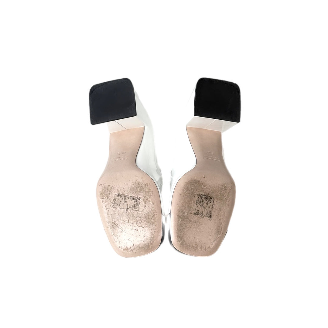 Miumiu White High Shoes #36.5