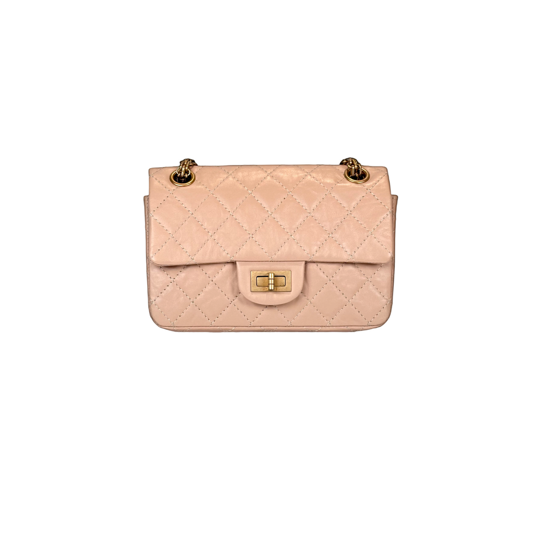 Chanel Reissue Mini Cream Chain Bag